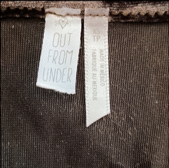 Urban Outfitters Velvet Mesh Star Tie Front Top - Picture 8 of 8